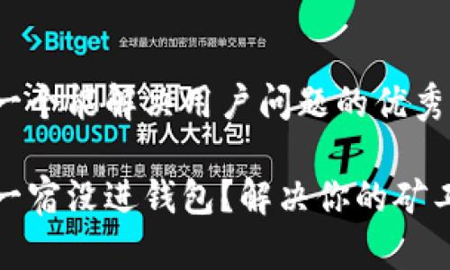 思考一个能解决用户问题的优秀

挖矿一宿没进钱包？解决你的矿工问题
